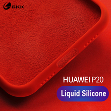 GKK Líquido Original Capa de Silicone para Huawei Companheiro 20 P20 20 P30 Pro Lite Caso À Prova de Choque Suave para Huawei Honor pro Caso Nove3e 2024 - compre barato