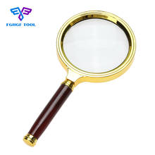 FGHGF 10X 80mm Handheld Magnifier Hand Magnifying Tool Glass Loupe For Reading Jewelry Tool 2024 - buy cheap