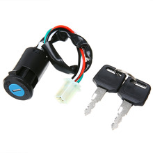 Universal 1pc interruptor de ignição da motocicleta chave de bloqueio para honda para yamaha para kawasaki suzuki scooter acessórios peças 2024 - compre barato