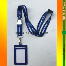 Boeing Lanyard for Pliot Flight Crew 's License ID Card Holder Boarding Pass S Airline Metal Buckle Personality Unique Gift 2024 - buy cheap