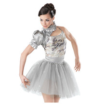 Trajes de baile de Jazz para mujer y niña, traje de Baile callejero con falda moderna para adultos, traje de lentejuelas para baile de Jazz, D-0424 2024 - compra barato