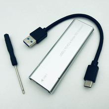 H1111Z HDD корпус M.2 NVME SSD корпус/коробка HD USB C адаптер жесткий диск корпус жесткий диск коробка M.2 SSD USB адаптер SSD M2 Тип C чехол 2024 - купить недорого