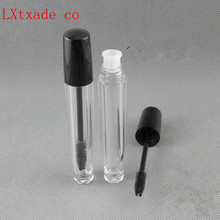 Free Shipping 8ml lucency Plastic Eyelash Growth Liquid Empty Bottle Black lid Liquid Eyeliner Bottle Empty Cosmetic Containers 2024 - buy cheap