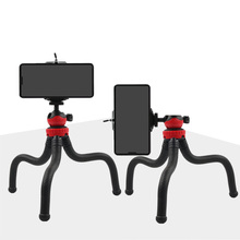Adaptador de soporte para montura Flexible de viaje para teléfono pulpo para iPhone DSLR cámara Digital Nikon Gopro SONY Cámara Gorillapod 2024 - compra barato