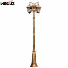 (H≈2.6M) European Antique Garden Garden Lamp Rural Style Garden Residential Road Lighting 2024 - buy cheap