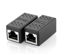 Adaptador de conector de red LAN hembra a hembra de alta calidad, extensor de acoplador, convertidor de extensión de Cable Ethernet RJ45 2024 - compra barato