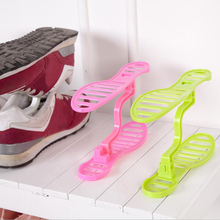 Creative Three-dimensional Storage Double Shoe Rack Detachable Plastic Japanese Shoe Storage Rack Hanger 2024 - buy cheap