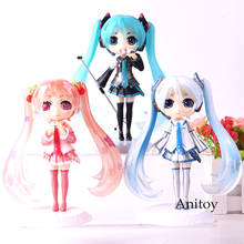 Q Posket QPosket Sakura Snow Miku anime figures hatsune miku PVC Action Figure Collection Model Toys 2024 - buy cheap