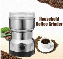 Electric Stainless Steel Coffee Bean Grinder Home Grinding Milling Machine 220V Coffee Accessories Kitchenware 2024 - buy cheap