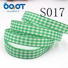 OOOT-tela de algodón a cuadros BAORJCT G-18604-S017-311, 10mm,10 yardas, materiales hechos a mano, accesorios de ropa, tocado 2024 - compra barato