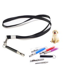 Adjustable Pet Dogs Training Whistle With Rope Stop Barking Ultrasonic Sound Flute Pets Discipline Supplies Silent Control Tools 2024 - buy cheap