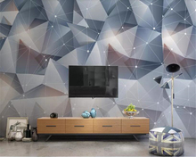 beibehang wallpapers for living room Custom 3d triangle modern geometric wallpaper background wallpaper for kids room Mural 3d 2024 - buy cheap