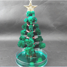 17 см сделай сам, визуальная Волшебная растущая бумага, зеленое Кристальное дерево, Магический Рост, естественные Рождество, детские забавные игрушки для детей 2024 - купить недорого
