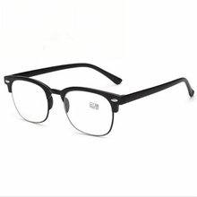 +1.0 +1.5 +2.0 +2.5 +3.0 +3.5 +4.0 Flexibility Semi-Rimless TR90 Square Reading Glasses Women Men Half Frame Hyperopia Spectacle 2024 - buy cheap