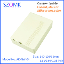 1 piece, abs plastic box for electronics project 140*100*35mm szomk plastic device housing plastic networking enclosure cabinet 2024 - buy cheap