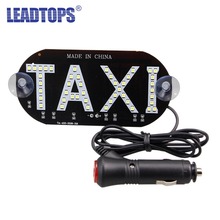 1x Taxi LED Light New LED Roof Taxi panel light 12V Car Super Bright LED Light With Cigarette lighter 2024 - buy cheap