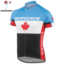 Новинка, Лидер продаж 2016 года, футболка JIASHUO CANADA pro / road RACING Team для велосипеда, езды на велосипеде Pro, одежда, дышащая одежда 2024 - купить недорого