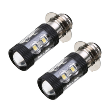 2PCS 100W White LED HeadLight Bulb Lamp H6M DC12V 24V Super Bright 360 Beam Angle For Honda TRX 250 300 400 450 700 2024 - compre barato