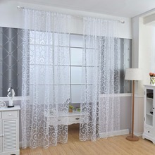 Several Colors New Curtain Tulle Panel Sheer Yarn Curtain For Bedroom Window Treatments Curtains Living Room Decor #229327 2024 - buy cheap