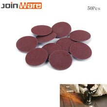 50Pcs 3" Roloc Sanding Disc Roll Lock Sanding Abrasive Disc 75mm Roloc Type R Polishing Tool 24/36/40/80/120/240/320 Grit 2024 - buy cheap