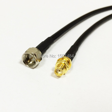 New  SMA Female Jack   Connector Switch F Male  Plug  Convertor RG58  Wholesale  Fast Ship 50CM 20"Adapter 2024 - buy cheap