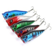 KKWEZVA 9cm/12g Popper Fishing Lure Hard Fishing Baits Top Water Lure Saltwater Fishing Lures for Pike Bass water surface 2024 - buy cheap