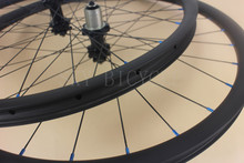 650B ultra light 1390g XC bike wheelset UD Matt 24/28H 30mm wide 25mm deep Cross-country carbon hookless wheels blue nipples 2024 - buy cheap