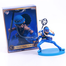 Figura coleccionable de anime Usopp, 18cm, modelo de acción, ropa azul Ver. Figurita de recuerdo del 20 ° aniversario 2024 - compra barato