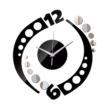 2019 hot wall clock watch reloj pared 3d stickers diy Acrylic sticker Living Room Modern clocks relogio de parede home decor 2024 - buy cheap