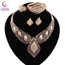 Women Trendy jewelry sets with earrings statement necklace for party wedding Exclusive sales Necklace  2024 - buy cheap
