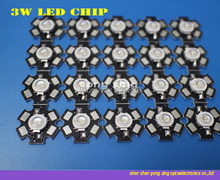 10PCS 3W Blue High Power LED Emitter 700mA 470-475NM with 20mm Star PCB 2024 - buy cheap