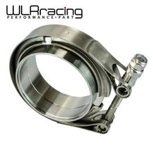 WLR RACING - 3" SUS 304 Steel Stainless Exhaust V Band Clamp Flange Kit V-Band Vband Male Female Design WLR5243 2024 - buy cheap
