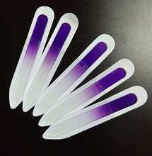 EasyNail 2pcs high quality  Lady Glass file Durable Purple Glass Nail File Buffer Professional Manicure Nail Art Files Tool 2024 - buy cheap