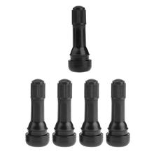 1pc/ 4pcs Black TR438 Snap-in Rubber Tubeless Tire Car Wheel Tyre Valves with Dust Caps Car Styling Accessaries 2024 - buy cheap