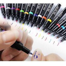 Ручка для лака для ногтей Гель-лак для рисования ручка для рисования для дизайна ногтей инструменты для украшения своими руками инструменты для маникюра ручки для дизайна ногтей 2024 - купить недорого