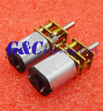DC 12V 4000RPM Micro Speed Reduction Gear Motor with Metal Gearbox Wheel Shaft 2024 - buy cheap