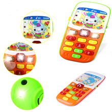 Mini Cute Kids Mobile Phone Cellphone Telephone Educational Toys Musical Instrument for Baby Electronic Phone Musical Toy 2024 - buy cheap