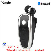 Nasin Q7 In-ear клип выдвижной движения Вибрация звонка Беспроводные стерео Bluetooth наушники для xiaomi samsung huawei iphone 2024 - купить недорого