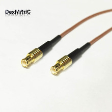 wireless modem cable MCX male to MCX male plug pigtail adapter RG178 15cm 6" wholesale price 2024 - buy cheap