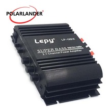 LEPY LP-168 12V Stereo Home Audio Car Motor Power Amplifier With 2x40W+68W Output HiFi Stereo Power Amplifier  Loud Speaker 2024 - buy cheap