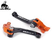 Palancas de freno de embrague para motocicleta, color naranja, para KTM 350XC-F 350 XC-F XC F XCF 2014-2020 2018 2019 CNC 2024 - compra barato