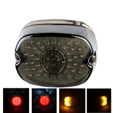 LED Tail Light Motorcycle Brake Running Turn Signal Rear Lights for Sportster Dyna Electra Glide Road Touring Softail 2024 - buy cheap