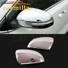 Abs chrome espelho retrovisor do carro protetor capa guarnição etiqueta para kia todos os novos sportage novo ql kx5 2017 peças 2024 - compre barato