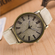 Men's Watches Retro Vogue WristWatch Cowboy Leather Band Analog Quartz Watch zegarek meski men wristwatch clock orologio uomo 2024 - buy cheap