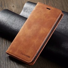 For iPhone X XR XS Max Case Leather Luxury Vintage Magnetic Wallet Stand Cover For iPhone 11 Pro Max 5S 6S 7 8 Plus 12 Flip Case 2024 - buy cheap