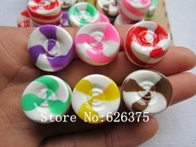 Rena!!  Most Hot Selling Colorful Clay Candy for Phone Deco, Scrapbooking DIY (19mm) 2024 - buy cheap