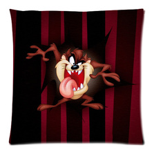 45x45cm Tasmanian Devil&Taz Polyester cushion cover decorative two side print throw pillows case for sofa home decor pillowcase 2024 - buy cheap