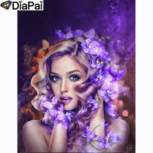 DIAPAI 100% Full Square/Round Drill 5D DIY Diamond Painting "Beauty character" Diamond Embroidery Cross Stitch 3D Decor A20532 2024 - buy cheap
