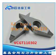 Free shipping 2PCS VCGT110302 PCD Inserts , CNC PCD Diamond insert For Lathe Tools Inserts For SVJCR/SVVCN 2024 - buy cheap