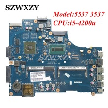 For DELL 3537 5537 Laptop Motherboard CN-04TGXY 04TGXY 4TGXY LA-9981P DDR3L With SR170 i5-4200U Processor Full Tested 2024 - buy cheap